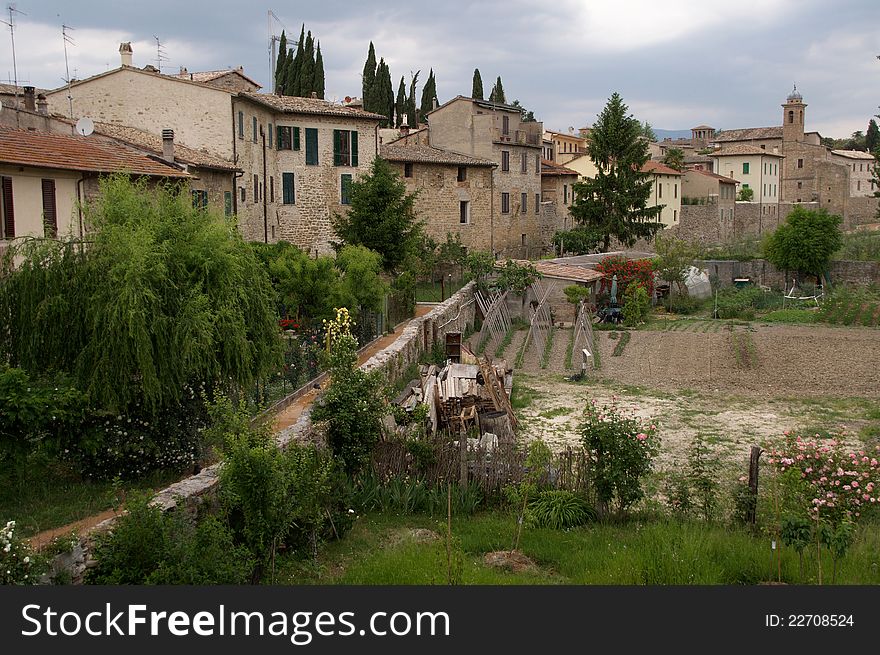 Ancient village of bavagna in umbria. Ancient village of bavagna in umbria.