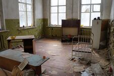 Abandoned Kindergarten In The Village Of Kopachi, Kiev Region, Ukraine. Stock Images Abandoned Kindergarten In The Village Of Kopachi, Kiev Region, Ukraine. Stock Images