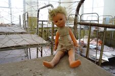 Abandoned Kindergarten In The Village Of Kopachi, Kiev Region, Ukraine. Royalty Free Stock Image Abandoned Kindergarten In The Village Of Kopachi, Kiev Region, Ukraine. Royalty Free Stock Image