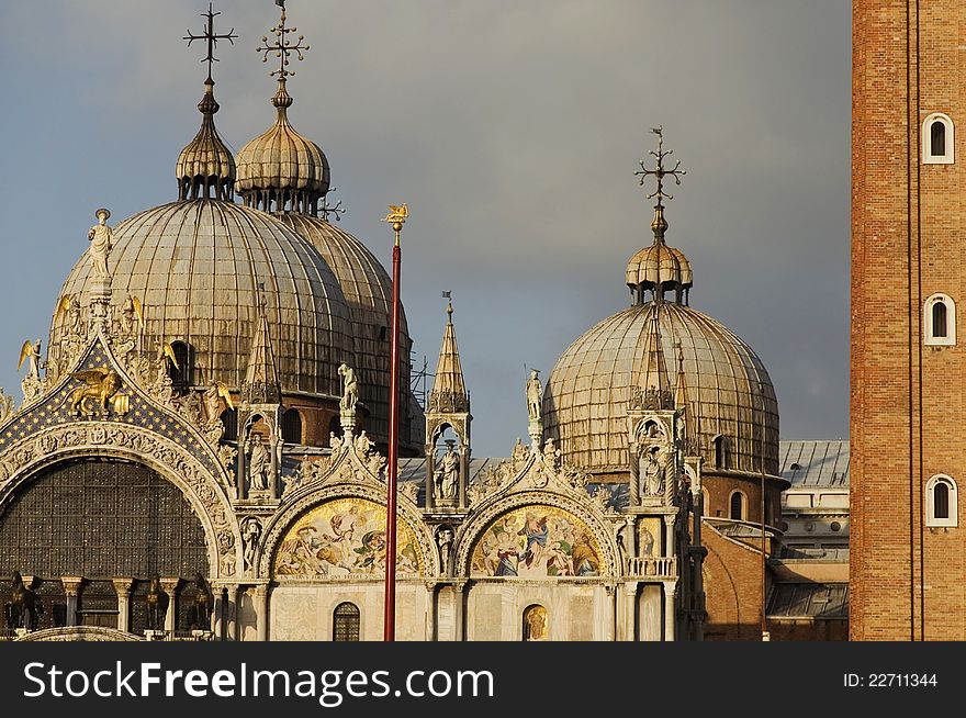 San marco cathedral in venice, italy