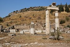 Roman Ruins In Ephesus Turkey Stock Images Roman Ruins In Ephesus Turkey Stock Images