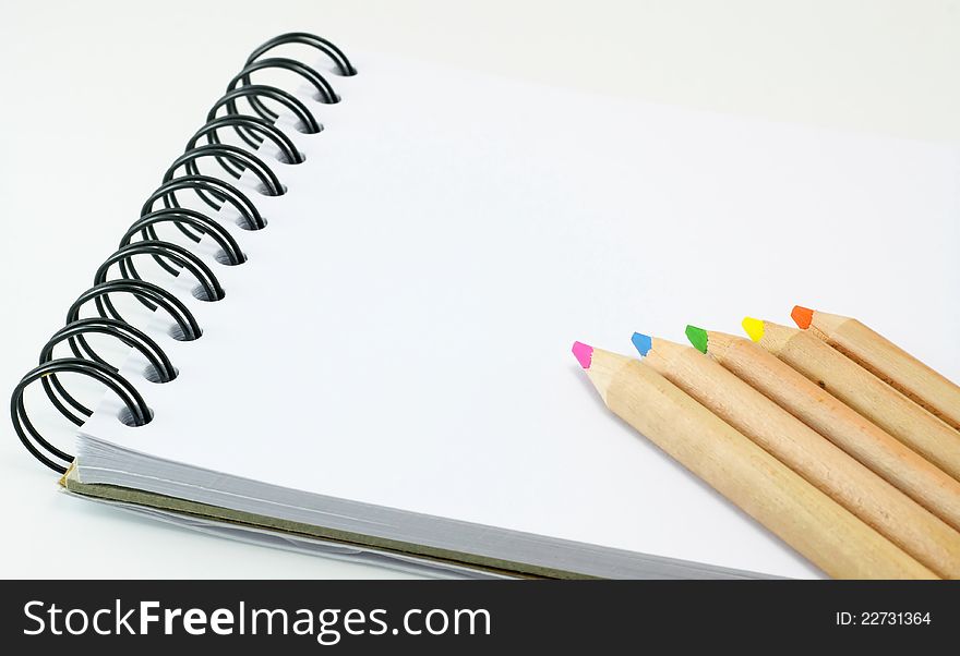 Sketch Book Color Pencil Free Stock Images & Photos 22731364