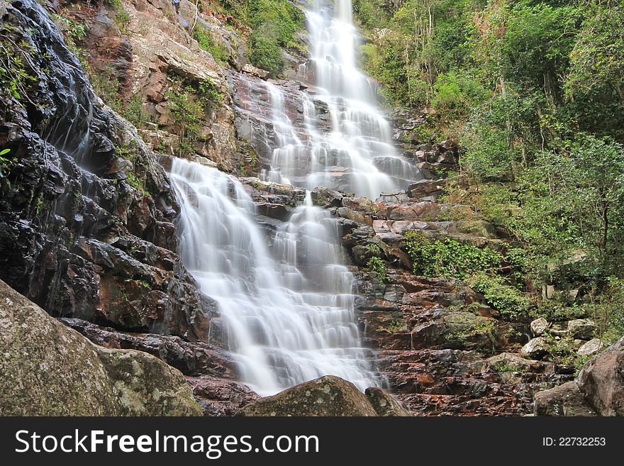 Waterfall Closeup, Venezuela