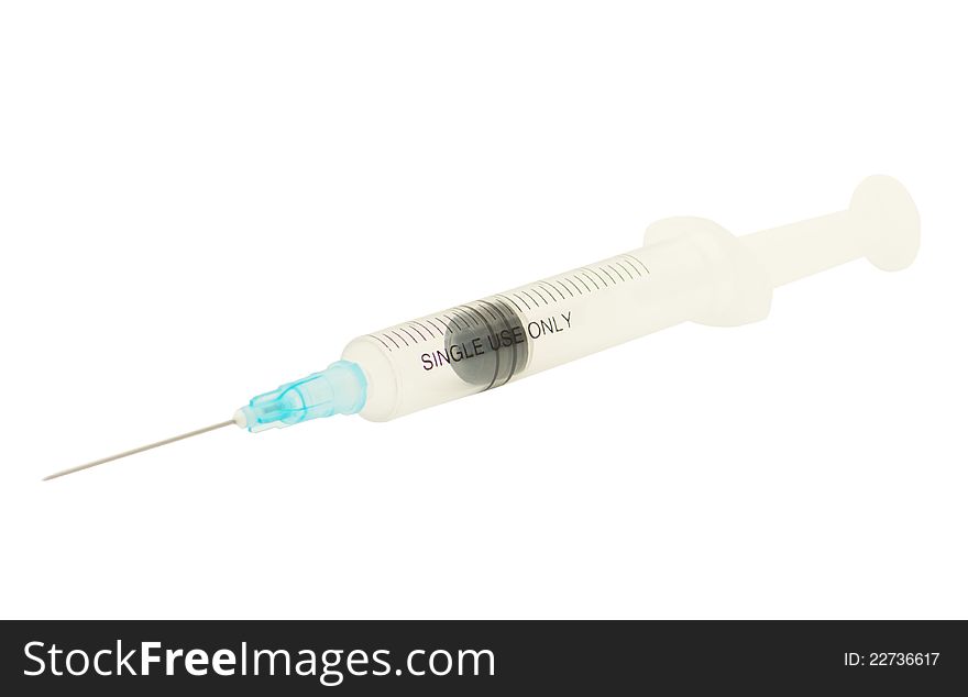 Single-use syringe