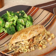 Stuffed Chicken Breast Royalty Free Stock Images Stuffed Chicken Breast Royalty Free Stock Images