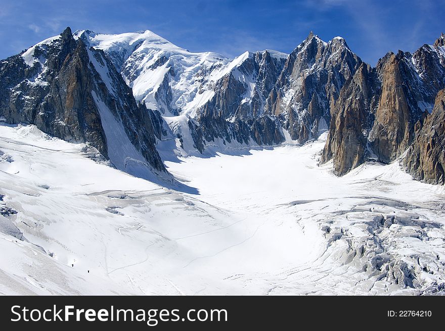 Italian Alps Mont Blanc