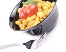 A Bowl Of Macaroni Royalty Free Stock Images