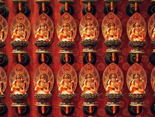 Guan Yin In Chinese Temple Royalty Free Stock Photography Guan Yin In Chinese Temple Royalty Free Stock Photography