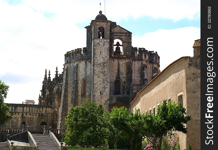 Convento de Cristo-Tomar in Portugal. Convento de Cristo-Tomar in Portugal