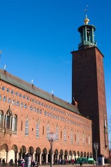 Stockholm Architecture Stock Photo