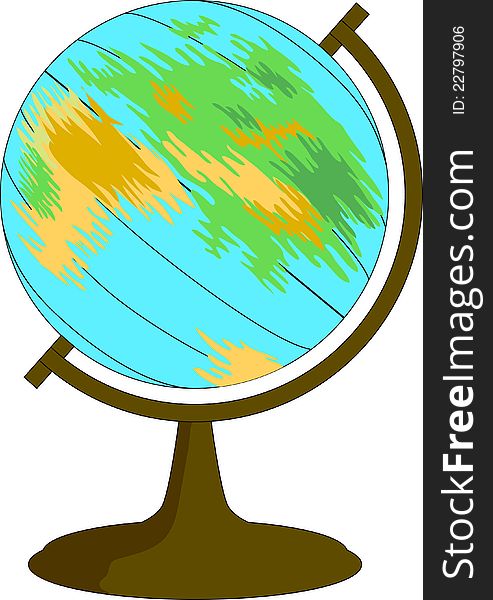 free rotating globe clipart free