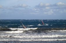 Windsurfing Stock Photo Windsurfing Stock Photo