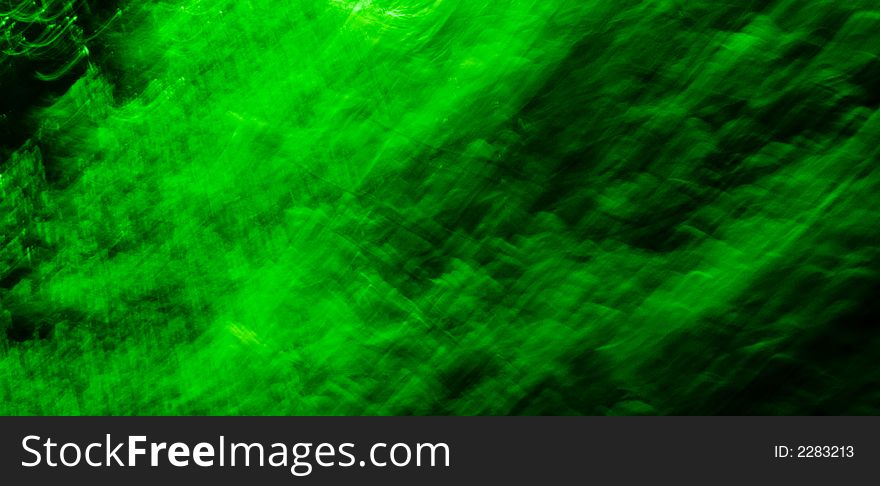 Textured Green Abstract 11