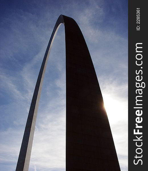 The Gateway Arch in St. Louis, Missouri. The Gateway Arch in St. Louis, Missouri.