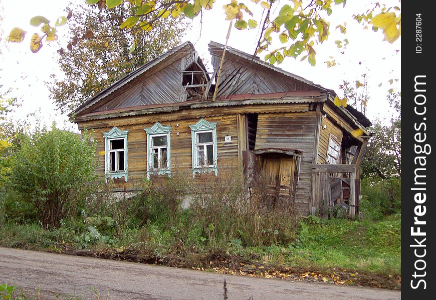 An old countryhouse in Russia