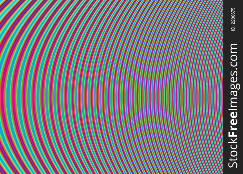 Digital background - fractal Hypnotic curves