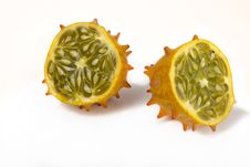 Sliced Kiwano Stock Image Sliced Kiwano Stock Image