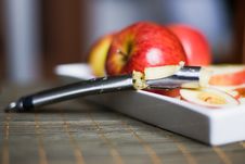 Apple Corer And Divider Royalty Free Stock Photography Apple Corer And Divider Royalty Free Stock Photography