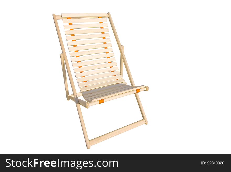 Deck Chair Isolated