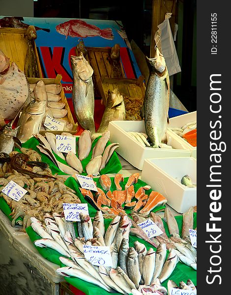 Mediterrien Fish Market, Istanbul