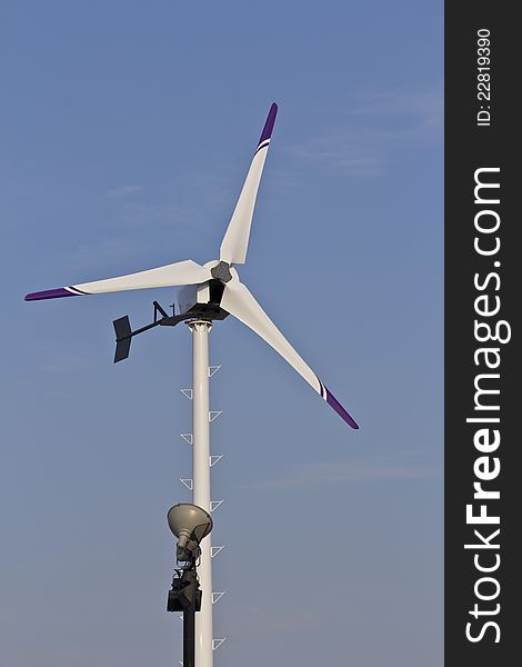 Wind turbines producing clean energy