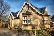 Scottish House - HDR Royalty Free Stock Photo Scottish House - HDR Royalty Free Stock Photo