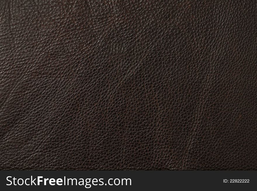 Brown leather pattern for background