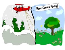 Here Comes Spring Stock Images Here Comes Spring Stock Images
