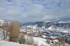 Snowy Rustic Royalty Free Stock Photo Snowy Rustic Royalty Free Stock Photo