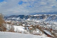 Snowy Landscape Stock Images Snowy Landscape Stock Images