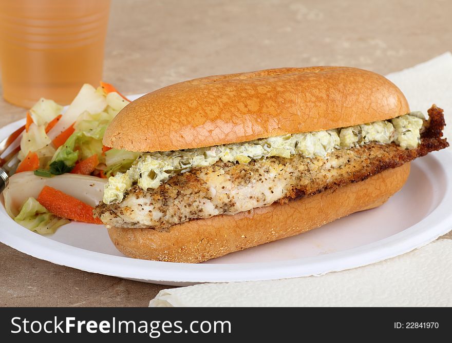 Fish Fillet Sandwich