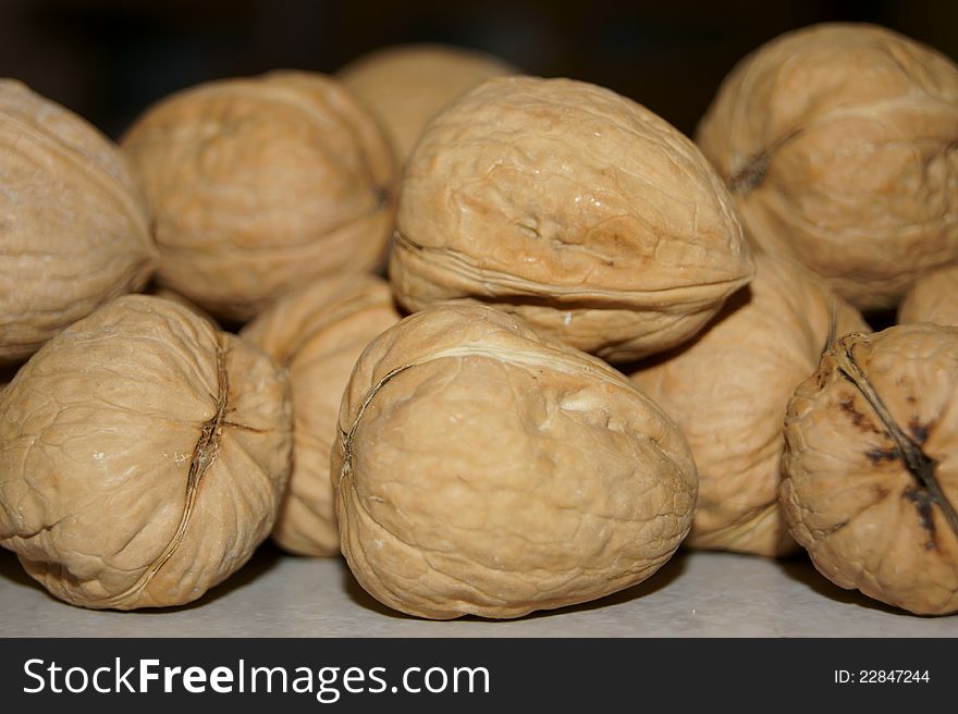 A little pack of walnuts