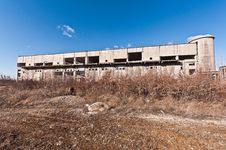 Building Industrial In Degradation Royalty Free Stock Photos Building Industrial In Degradation Royalty Free Stock Photos