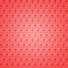 Seamless Pattern Light Red Hearts Royalty Free Stock Photo Seamless Pattern Light Red Hearts Royalty Free Stock Photo