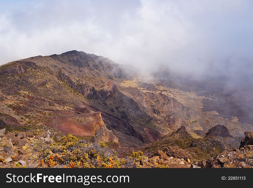 Haleakala Volcano and Crater Maui Hawaii