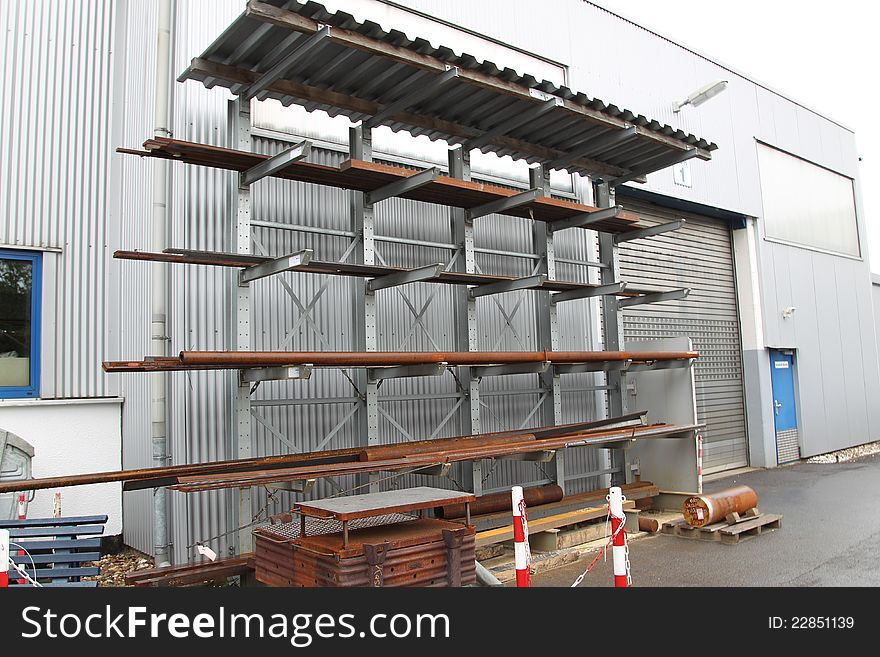 Shelving For Storage Of Metal