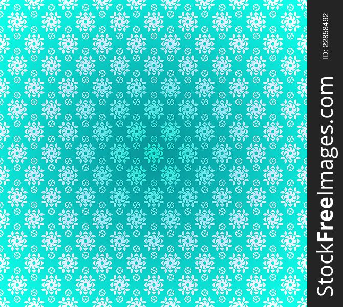 Seamless pattern wallpaper light blue flowers. Seamless pattern wallpaper light blue flowers