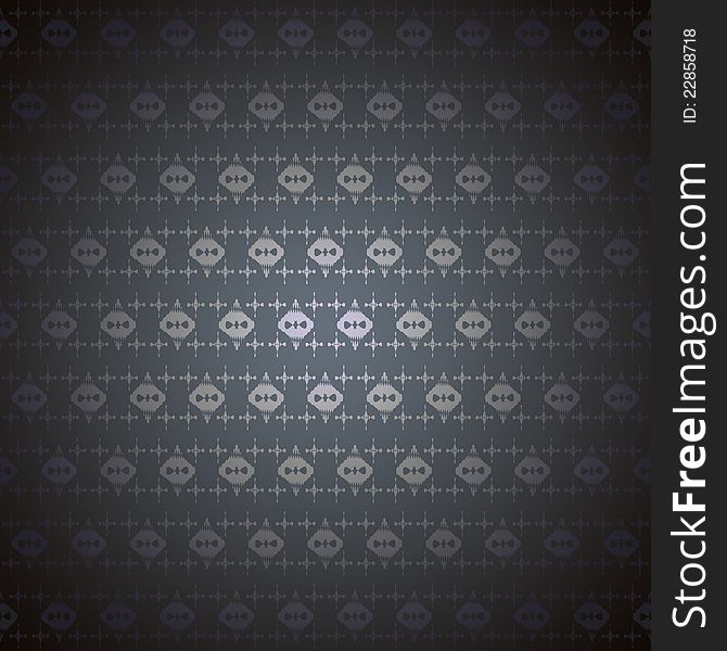 Seamless pattern wallpaper black gothic symbols. Seamless pattern wallpaper black gothic symbols