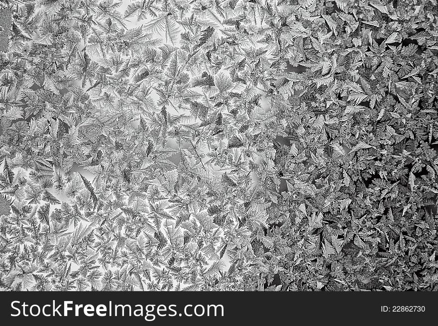 Frozen window patterns â€“ for background