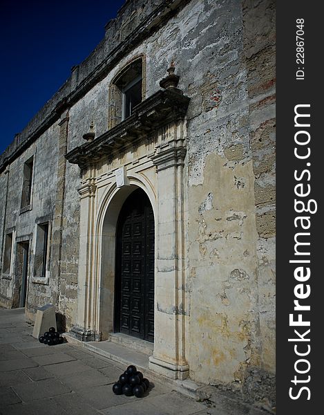 Castillo de San Marco in St Augustine, Florida