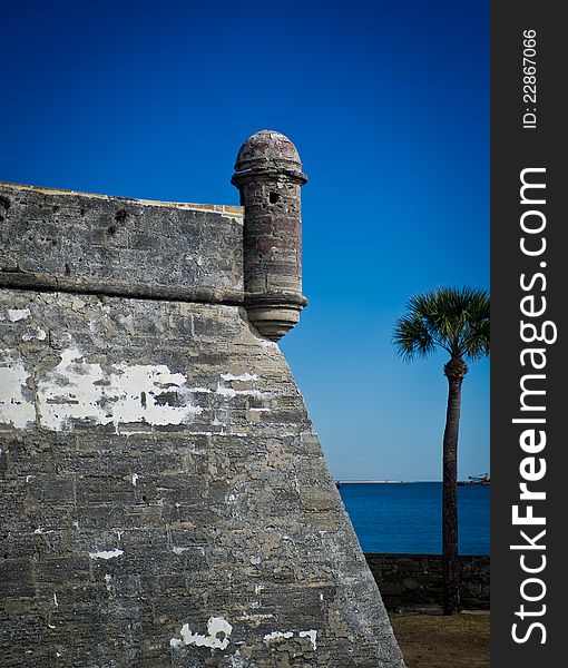 Castillo de San Marco in St Augustine, Florida