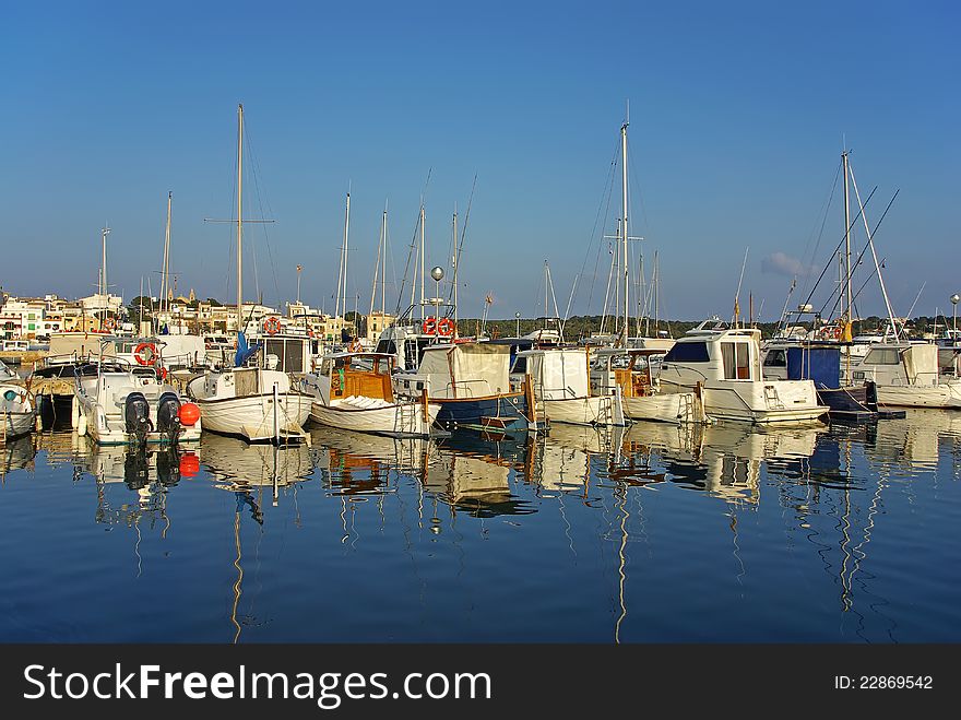 Porto Colom pier