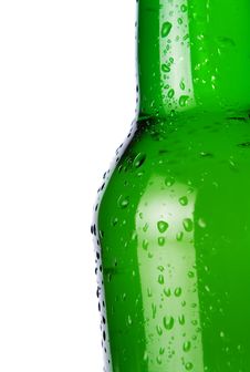 Beer Bottle With Copy Space Stock Image Beer Bottle With Copy Space Stock Image