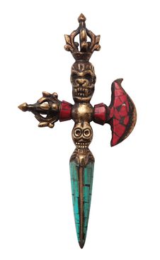 Tibetan Ritual Knife Royalty Free Stock Image Tibetan Ritual Knife Royalty Free Stock Image