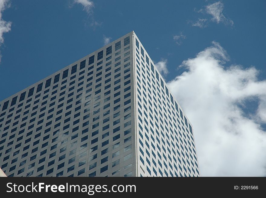 A skyscraper from the city of denver