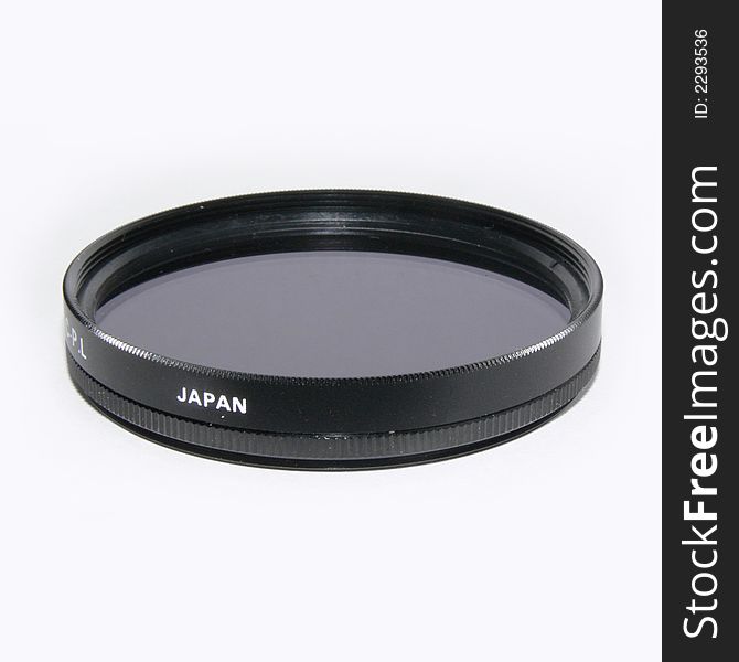 Accessory for a camera. The polarizing filter.