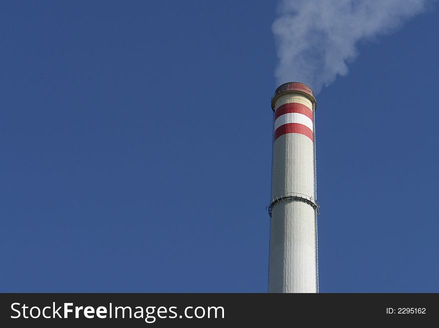 Chimney - part of power plant