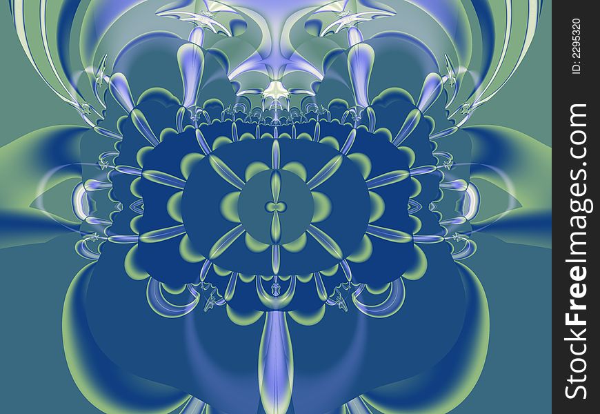 A fractal, spiral design / background created with the Fractal explorer. A fractal, spiral design / background created with the Fractal explorer.