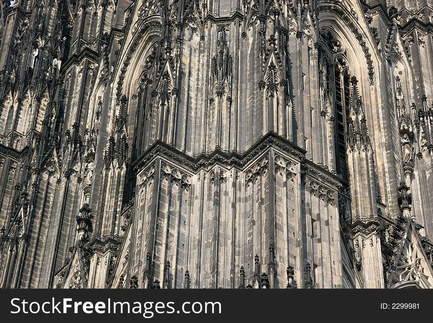 The famous cathedrale of Cologne. The famous cathedrale of Cologne