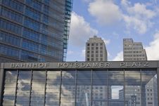 Enterance To Potsdamer Platz U-Bahn Station Stock Photo Enterance To Potsdamer Platz U-Bahn Station Stock Photo